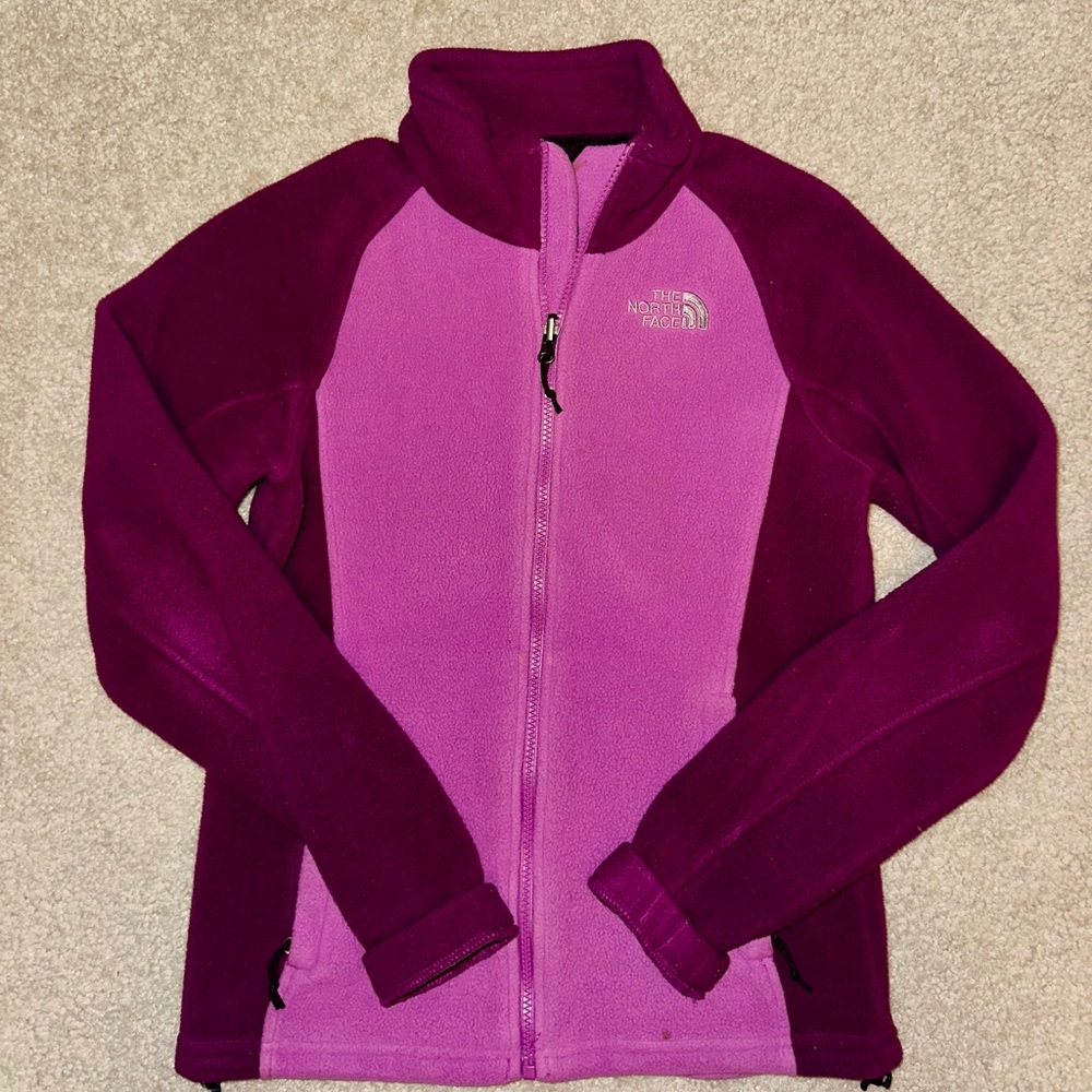 Purple North Face Fleece
